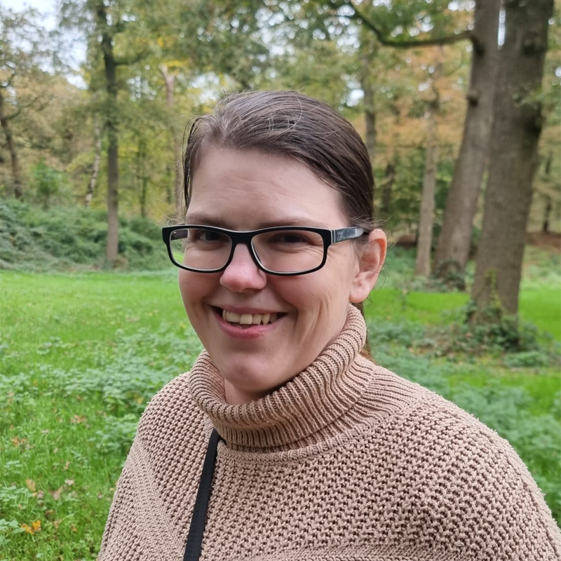 Foto van Merel Schouten, communicatie medewerker Soil Valley